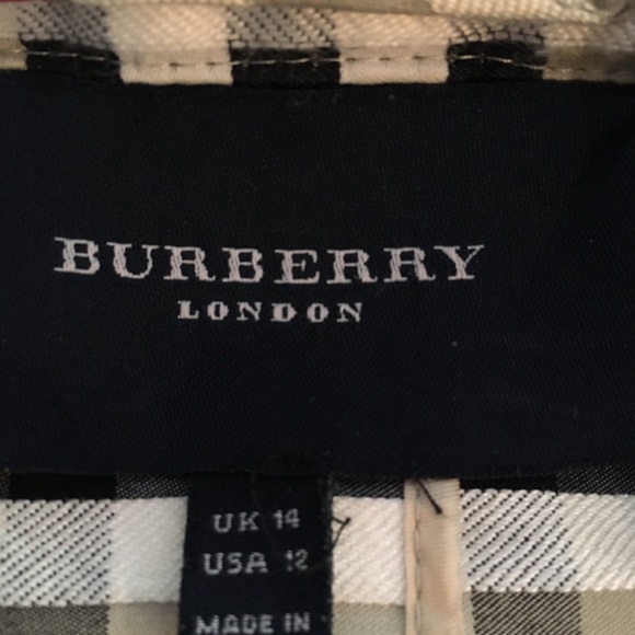 Burberry Beige Plaid Blazer - Picture 5 of 8